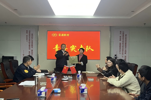 亞通新材召開(kāi)“青年突擊隊(duì)”階段性小結(jié) 暨新任務(wù)發(fā)布動(dòng)員會(huì)